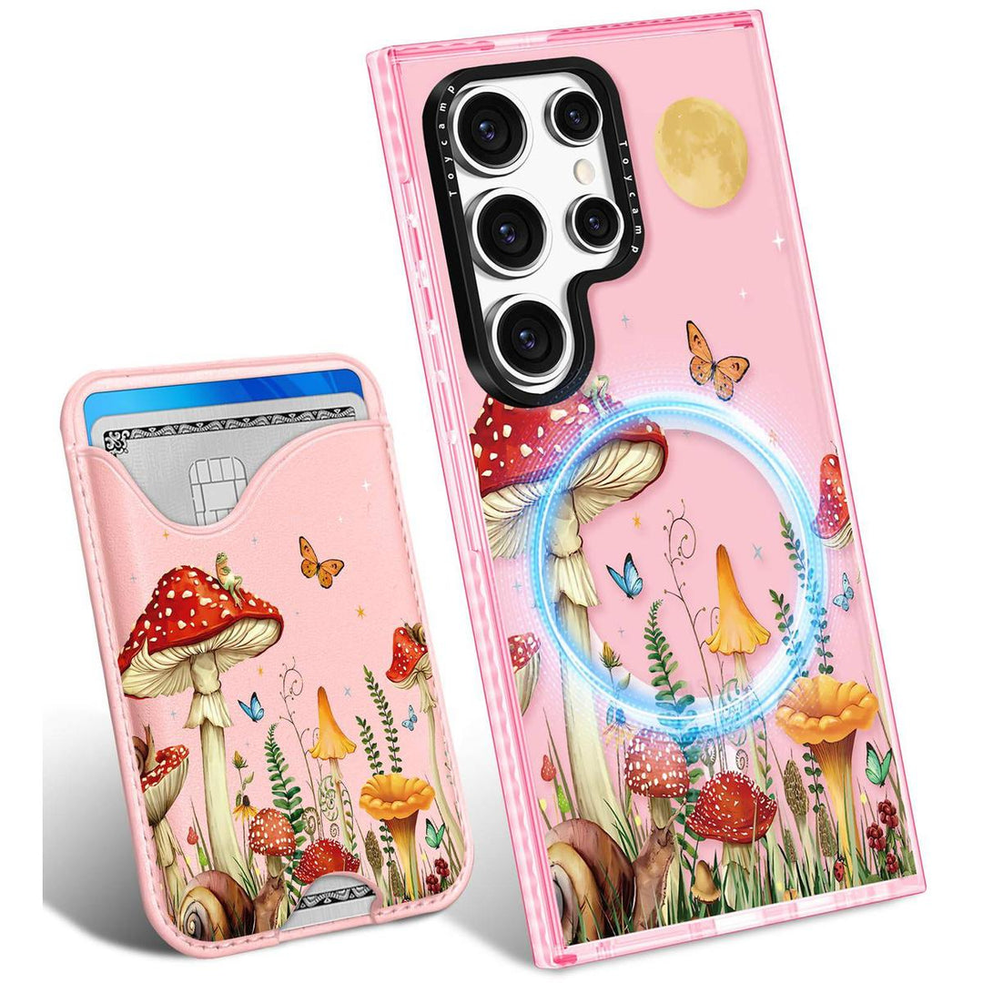 Kawaii Strawberry Galaxy S24 Ultra Wallet Case - DOKUTRONIX