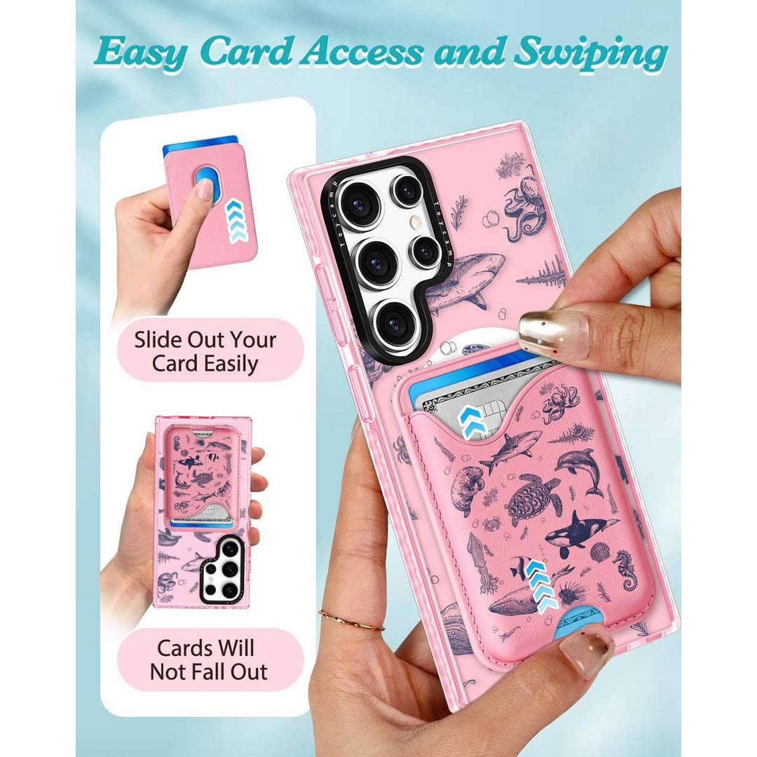 Kawaii Strawberry Galaxy S24 Ultra Wallet Case - DOKUTRONIX