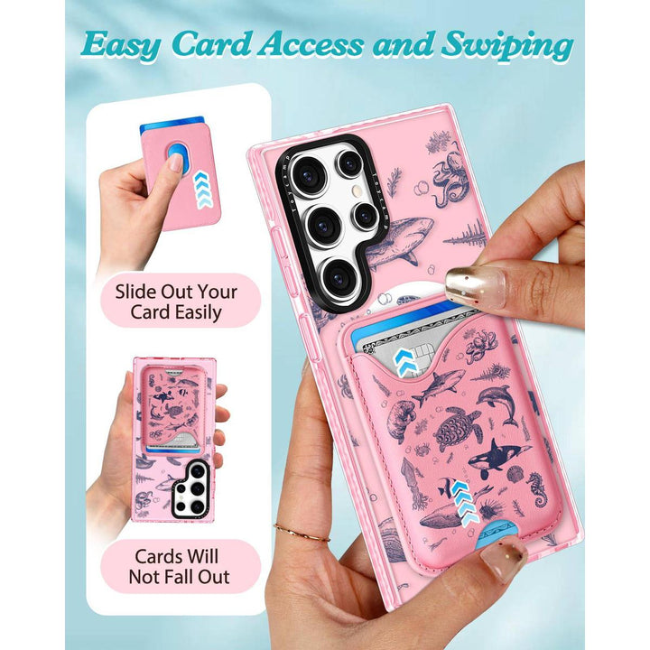 Kawaii Strawberry Galaxy S24 Ultra Wallet Case - DOKUTRONIX