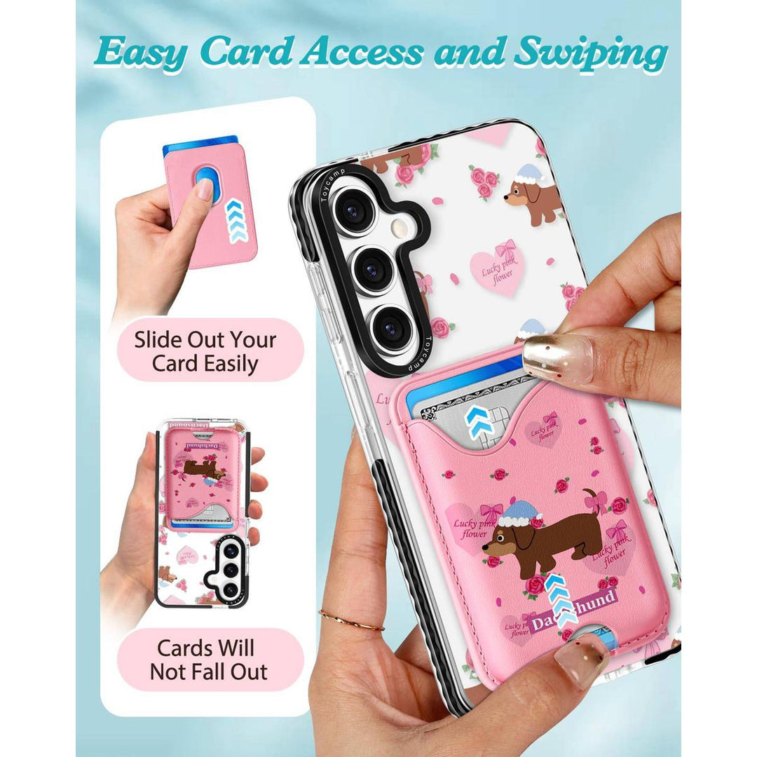 Kawaii Strawberry Galaxy S24 Ultra Wallet Case - DOKUTRONIX