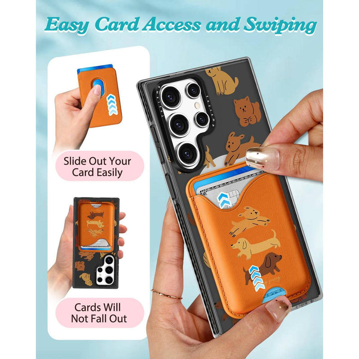 Kawaii Strawberry Galaxy S24 Ultra Wallet Case - DOKUTRONIX