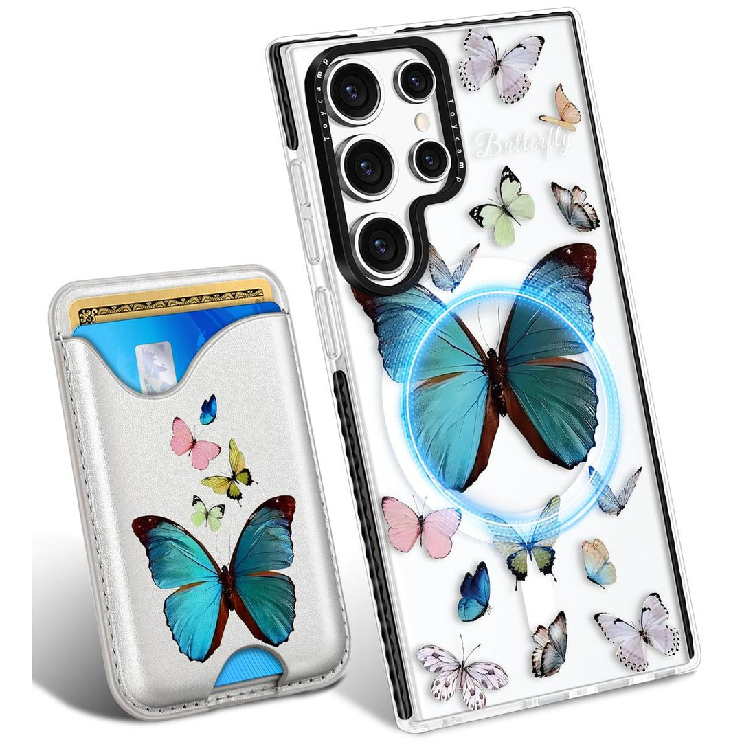 Kawaii Strawberry Galaxy S24 Ultra Wallet Case - DOKUTRONIX