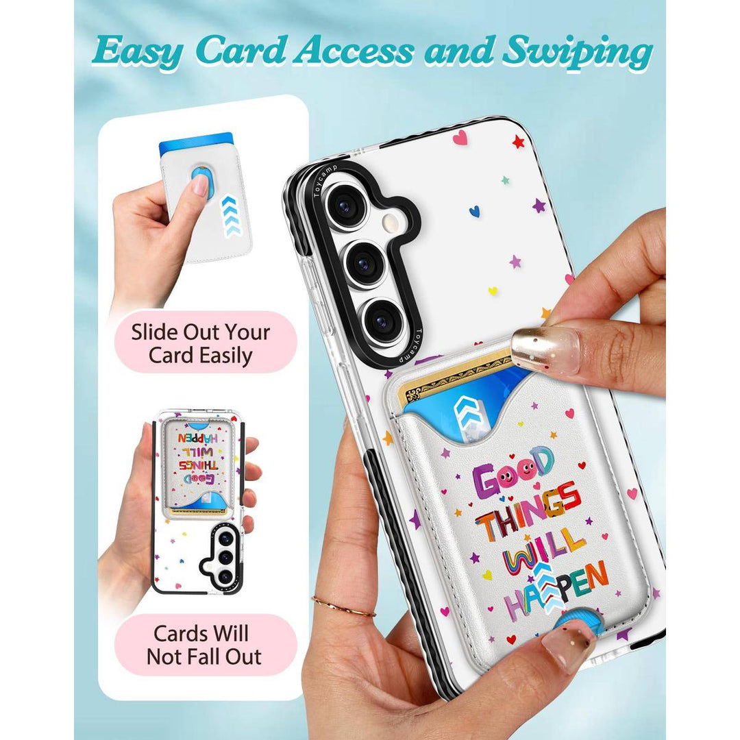 Kawaii Strawberry Galaxy S24 Ultra Wallet Case - DOKUTRONIX