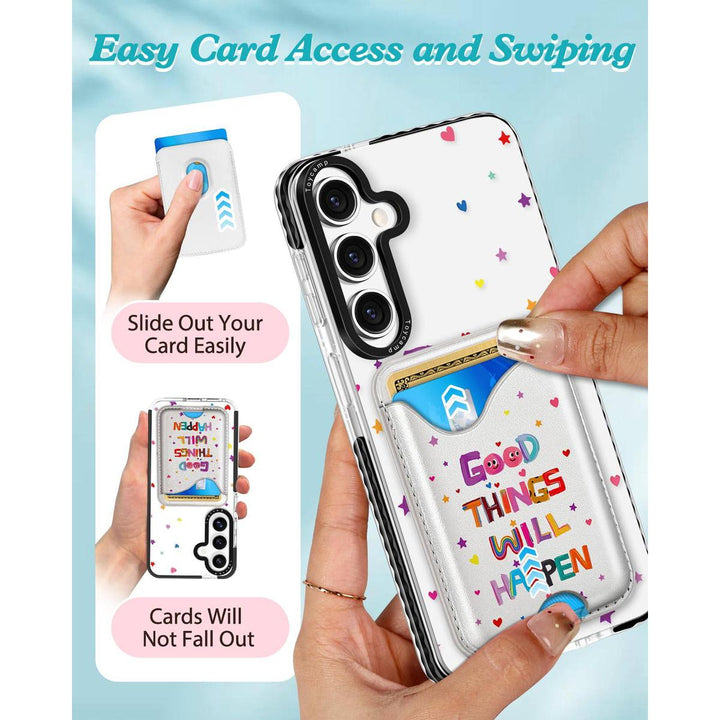 Kawaii Strawberry Galaxy S24 Ultra Wallet Case - DOKUTRONIX