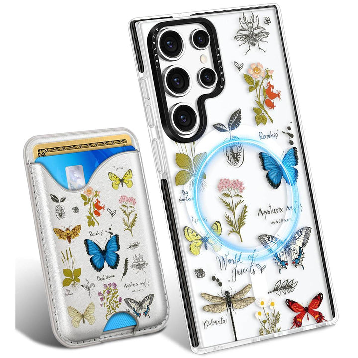 Kawaii Strawberry Galaxy S24 Ultra Wallet Case - DOKUTRONIX