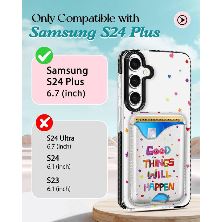 Kawaii Strawberry Galaxy S24 Ultra Wallet Case - DOKUTRONIX