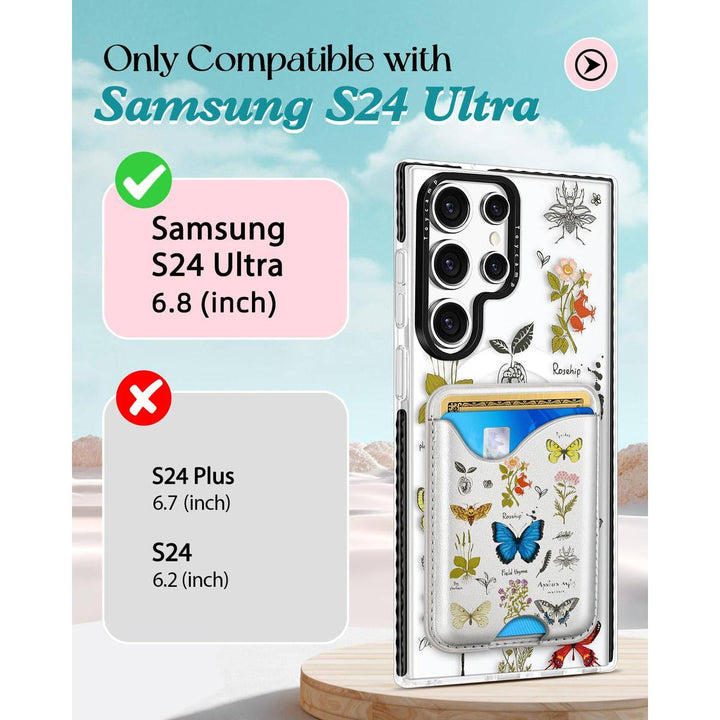 Kawaii Strawberry Galaxy S24 Ultra Wallet Case - DOKUTRONIX