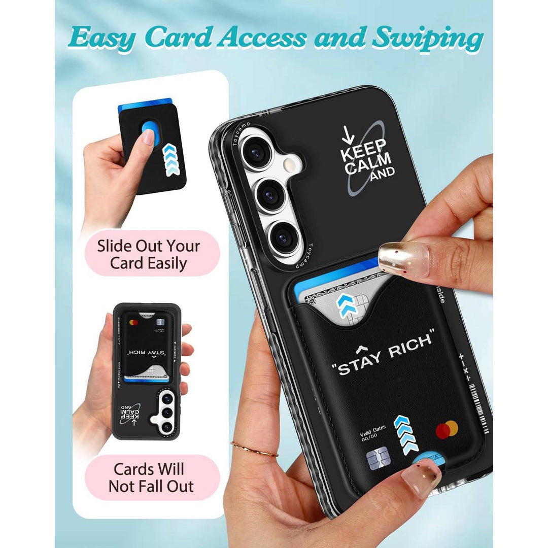 Kawaii Strawberry Galaxy S24 Ultra Wallet Case - DOKUTRONIX