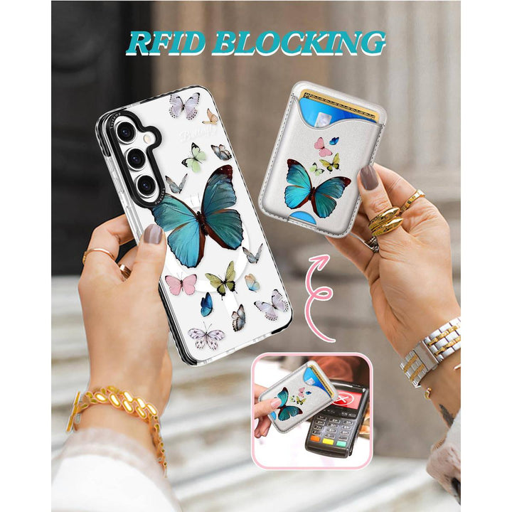 Kawaii Strawberry Galaxy S24 Ultra Wallet Case - DOKUTRONIX