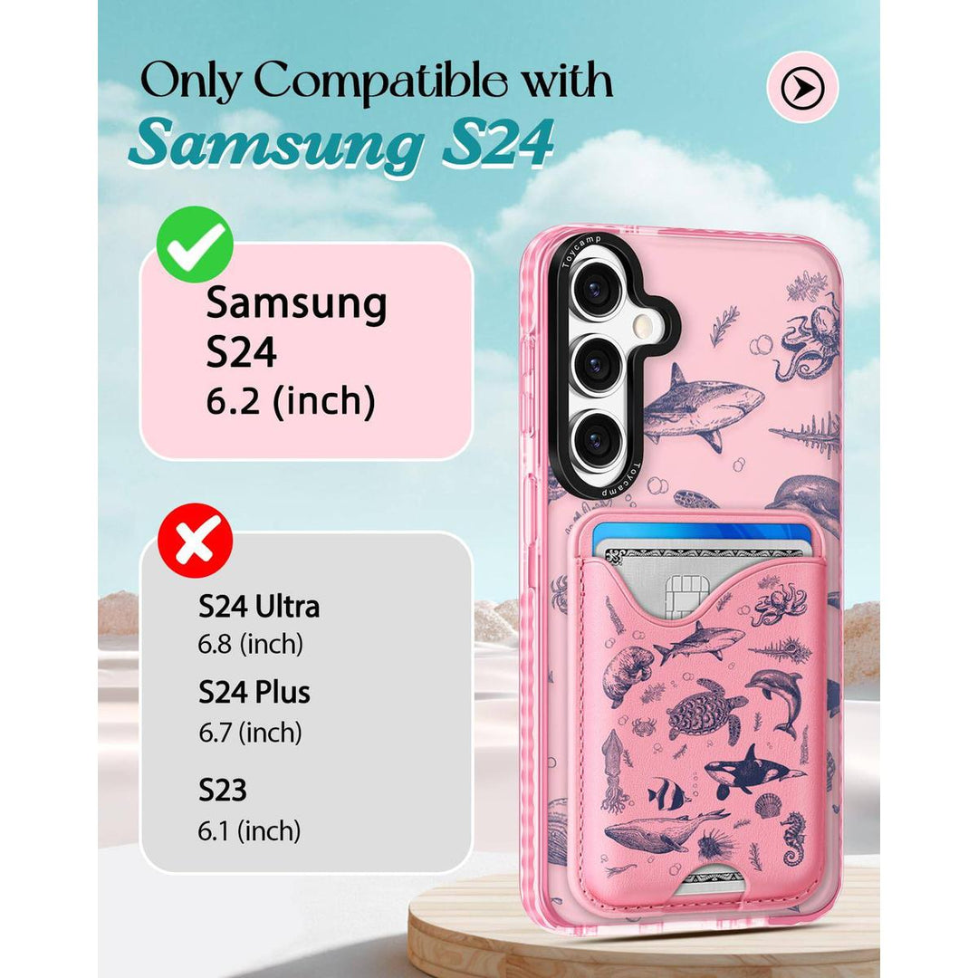 Kawaii Strawberry Galaxy S24 Ultra Wallet Case - DOKUTRONIX