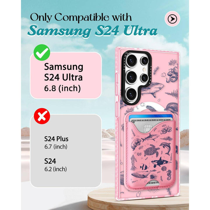 Kawaii Strawberry Galaxy S24 Ultra Wallet Case - DOKUTRONIX