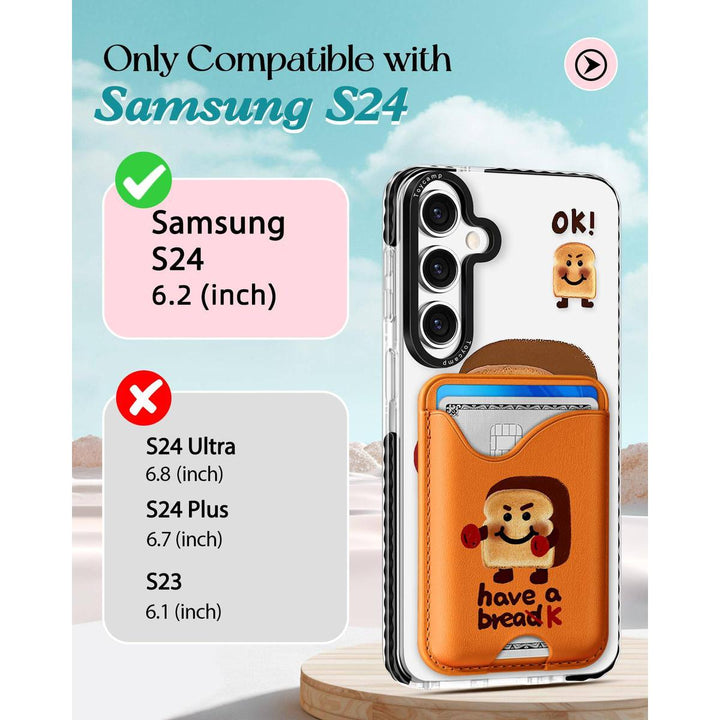 Kawaii Strawberry Galaxy S24 Ultra Wallet Case - DOKUTRONIX