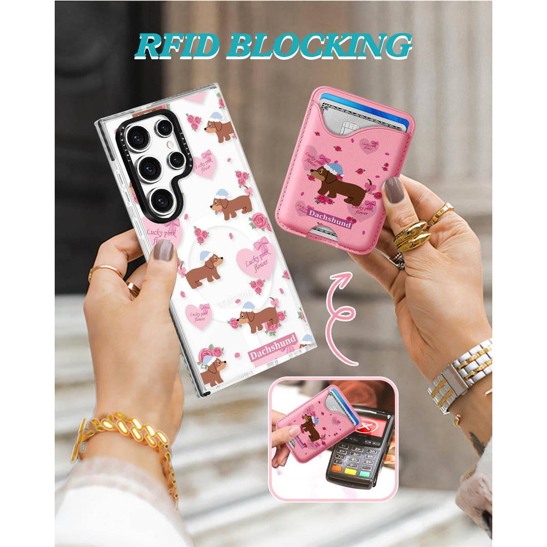 Kawaii Strawberry Galaxy S24 Ultra Wallet Case - DOKUTRONIX