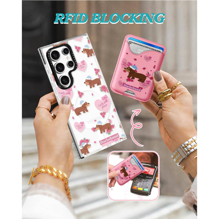 Kawaii Strawberry Galaxy S24 Ultra Wallet Case - DOKUTRONIX