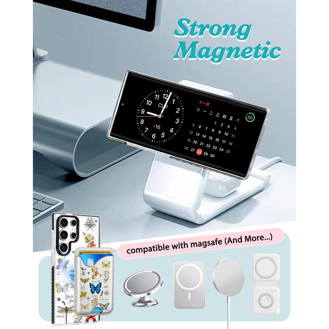 Kawaii Strawberry Galaxy S24 Ultra Wallet Case - DOKUTRONIX