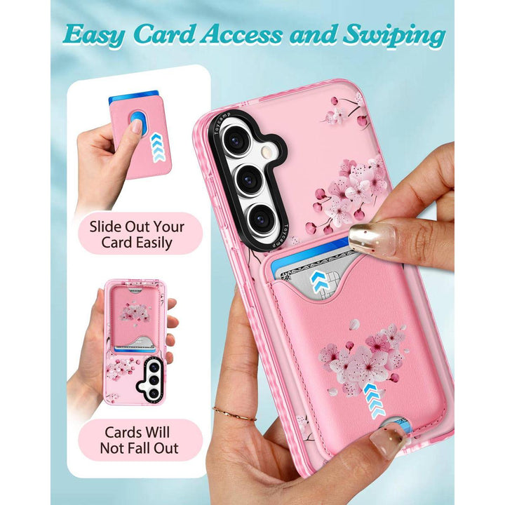 Kawaii Strawberry Galaxy S24 Ultra Wallet Case - DOKUTRONIX