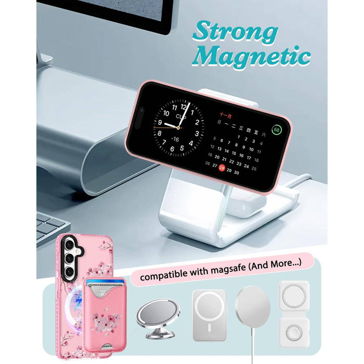 Kawaii Strawberry Galaxy S24 Ultra Wallet Case - DOKUTRONIX