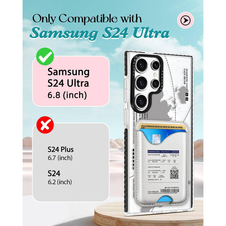 Kawaii Strawberry Galaxy S24 Ultra Wallet Case - DOKUTRONIX