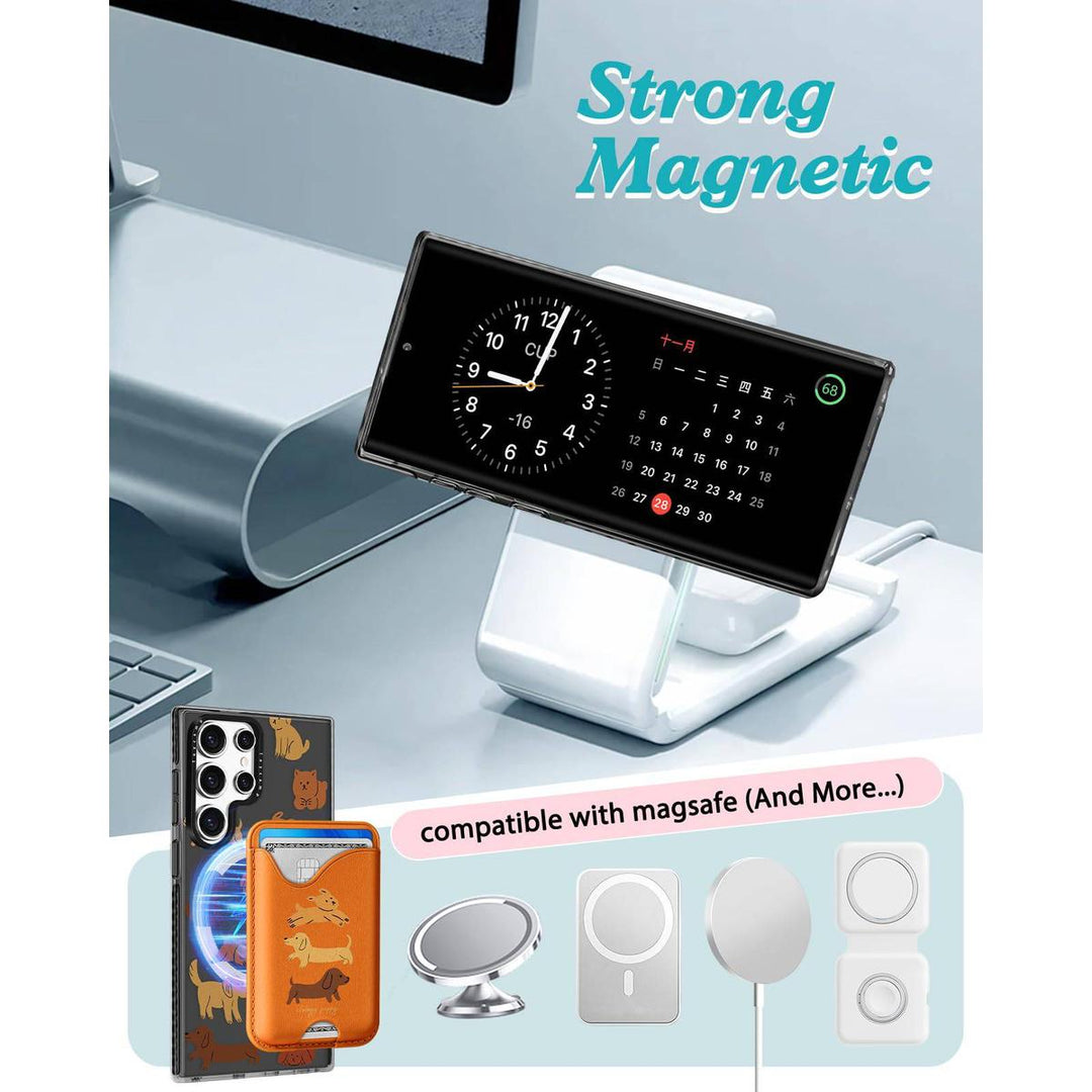 Kawaii Strawberry Galaxy S24 Ultra Wallet Case - DOKUTRONIX