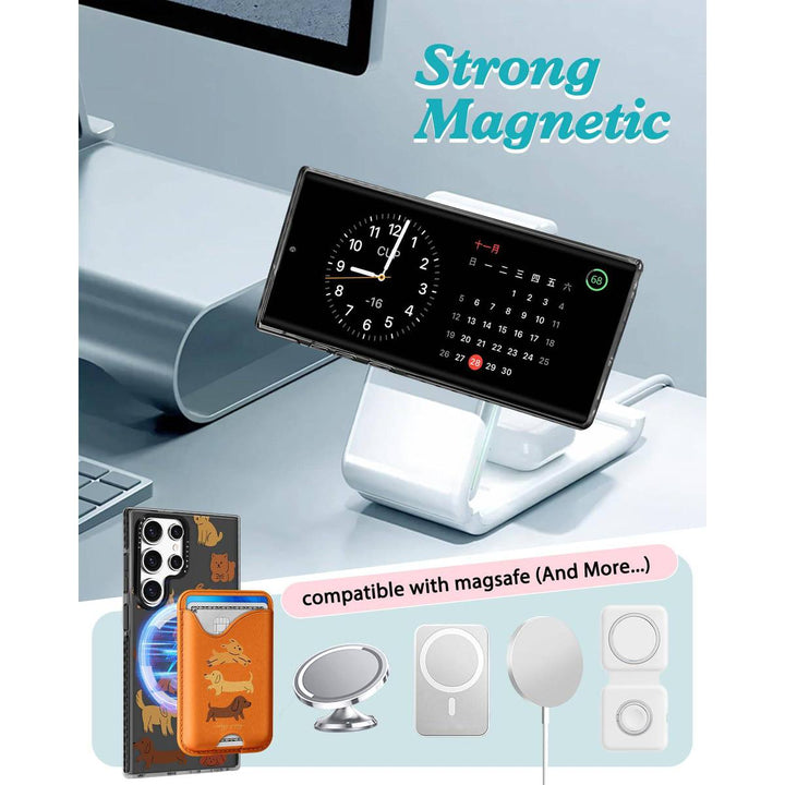 Kawaii Strawberry Galaxy S24 Ultra Wallet Case - DOKUTRONIX