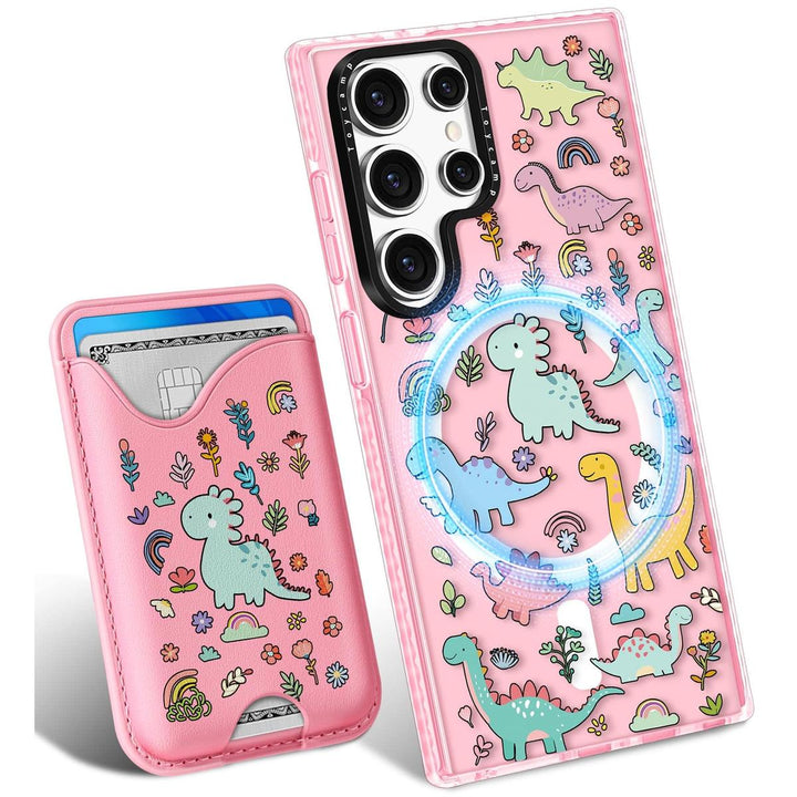 Kawaii Strawberry Galaxy S24 Ultra Wallet Case - DOKUTRONIX