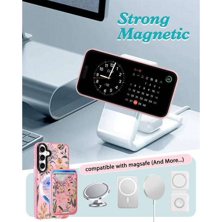 Kawaii Strawberry Galaxy S24 Ultra Wallet Case - DOKUTRONIX