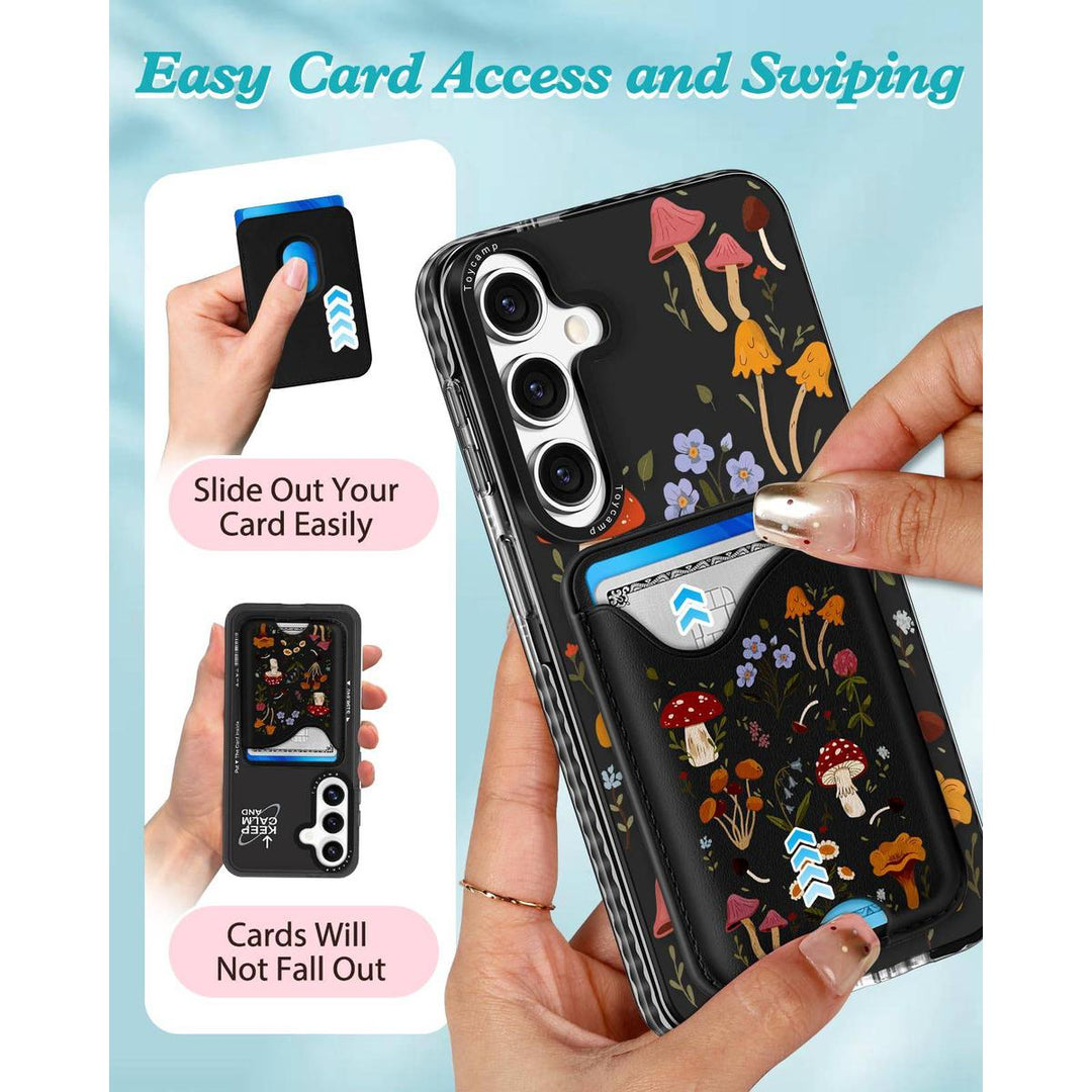 Kawaii Strawberry Galaxy S24 Ultra Wallet Case - DOKUTRONIX