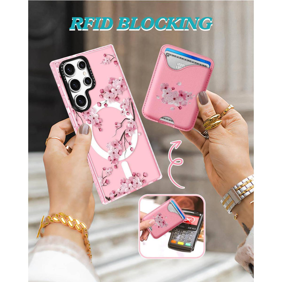 Kawaii Strawberry Galaxy S24 Ultra Wallet Case - DOKUTRONIX