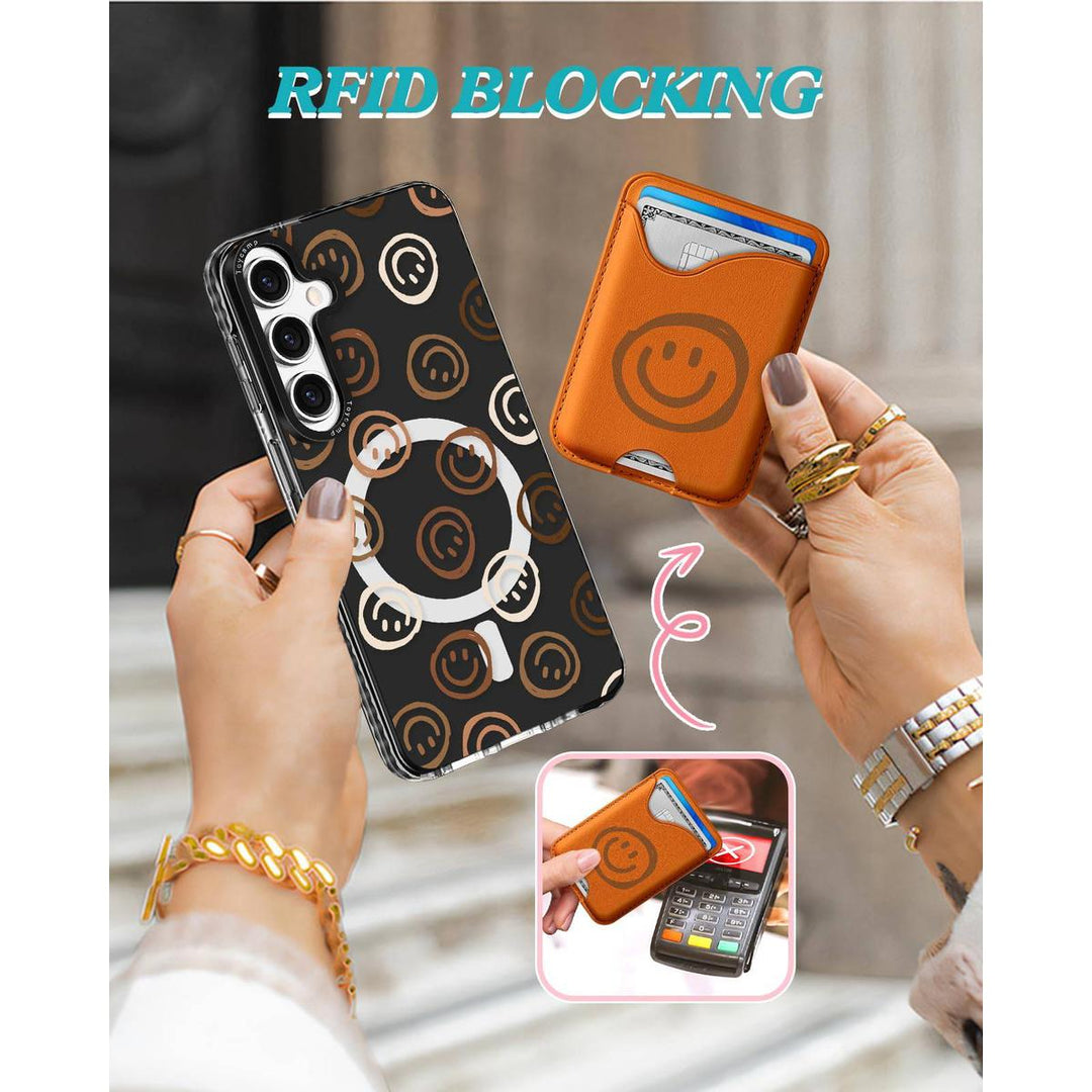 Kawaii Strawberry Galaxy S24 Ultra Wallet Case - DOKUTRONIX