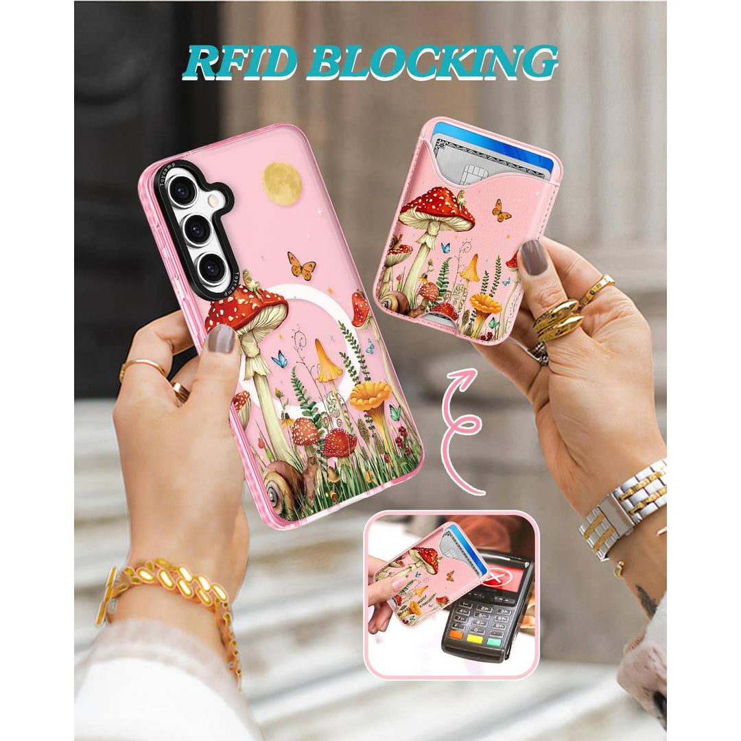 Kawaii Strawberry Galaxy S24 Ultra Wallet Case - DOKUTRONIX