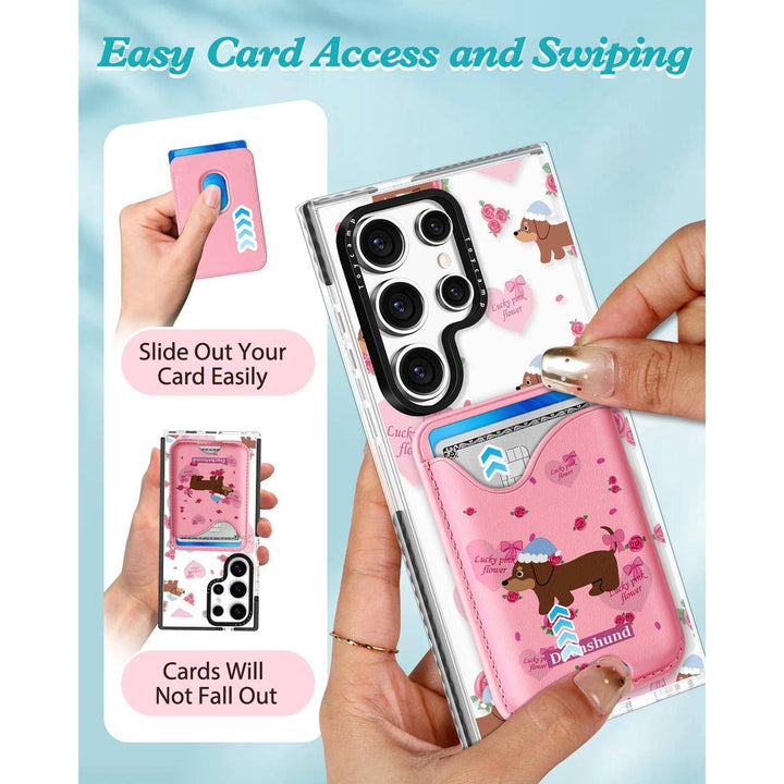 Kawaii Strawberry Galaxy S24 Ultra Wallet Case - DOKUTRONIX