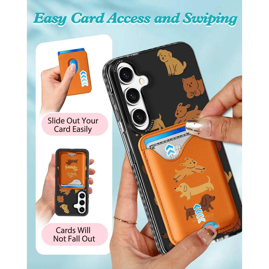 Kawaii Strawberry Galaxy S24 Ultra Wallet Case - DOKUTRONIX