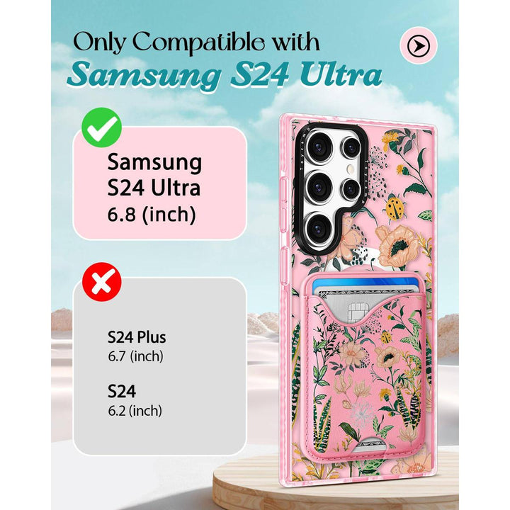 Kawaii Strawberry Galaxy S24 Ultra Wallet Case - DOKUTRONIX