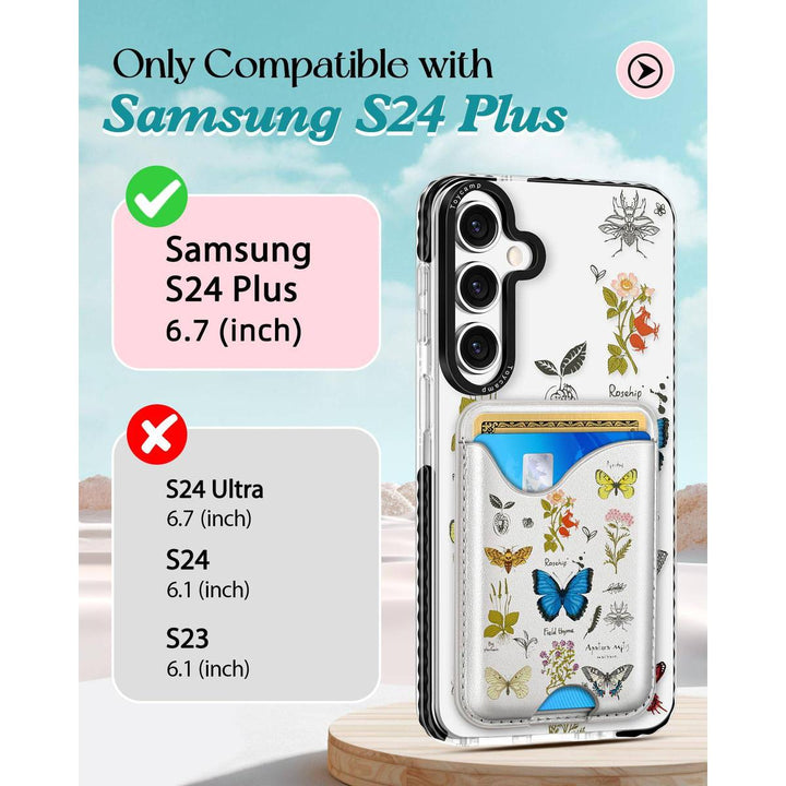 Kawaii Strawberry Galaxy S24 Ultra Wallet Case - DOKUTRONIX