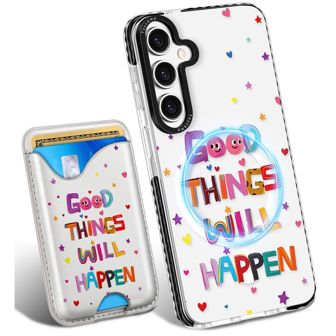 Kawaii Strawberry Galaxy S24 Ultra Wallet Case - DOKUTRONIX