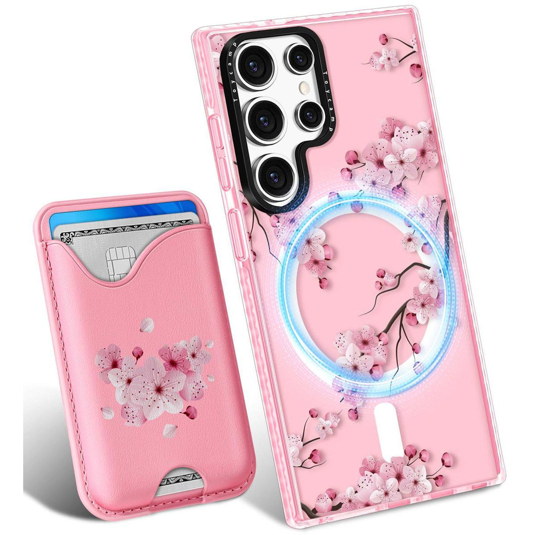 Kawaii Strawberry Galaxy S24 Ultra Wallet Case - DOKUTRONIX
