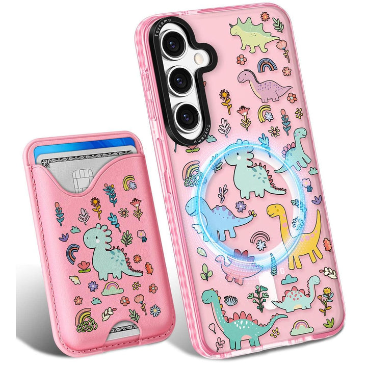 Kawaii Strawberry Galaxy S24 Ultra Wallet Case - DOKUTRONIX