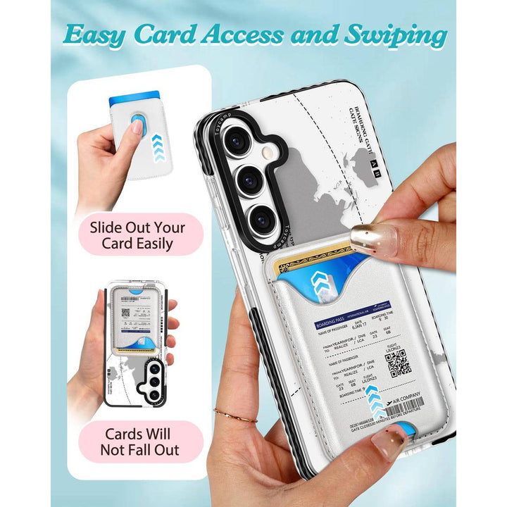 Kawaii Strawberry Galaxy S24 Ultra Wallet Case - DOKUTRONIX