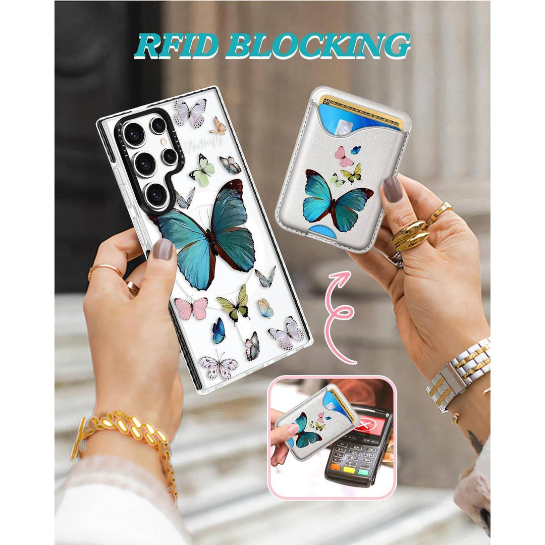 Kawaii Strawberry Galaxy S24 Ultra Wallet Case - DOKUTRONIX