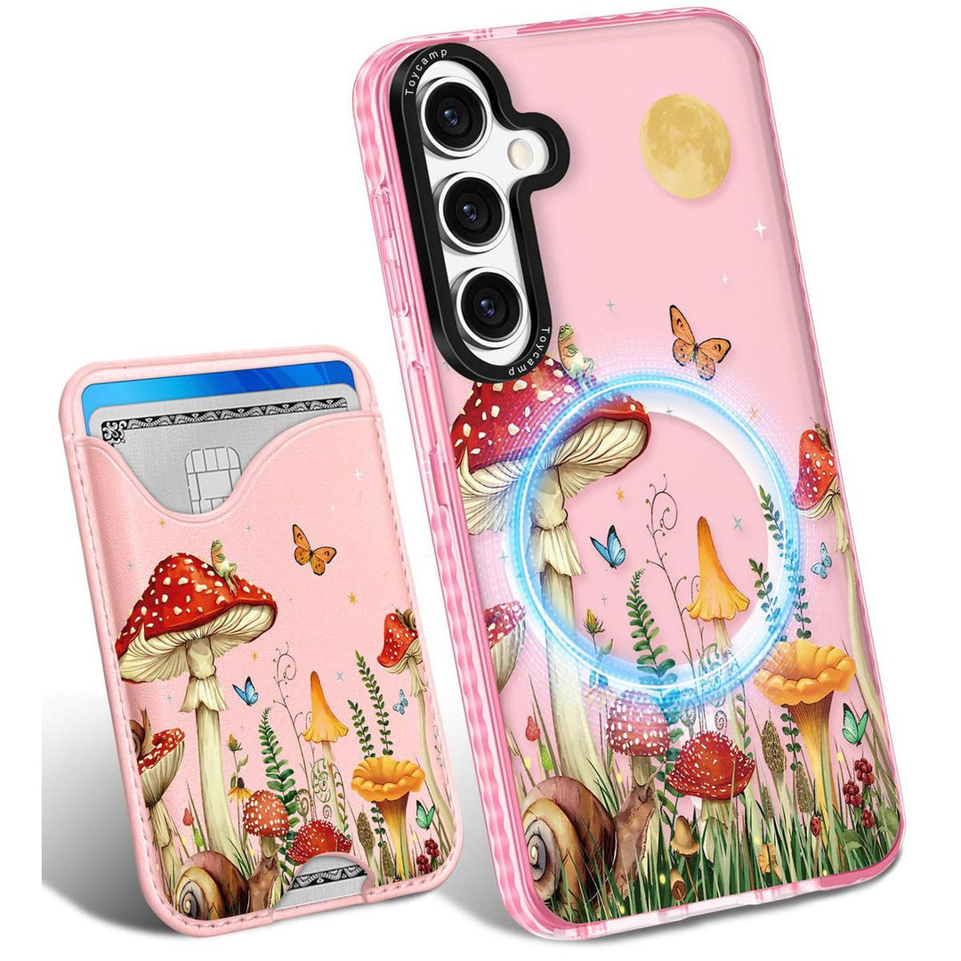 Kawaii Strawberry Galaxy S24 Ultra Wallet Case - DOKUTRONIX