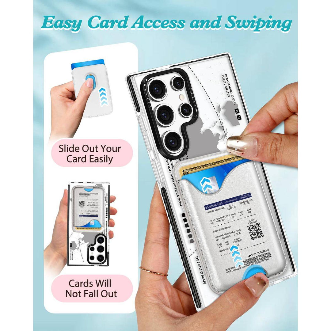 Kawaii Strawberry Galaxy S24 Ultra Wallet Case - DOKUTRONIX