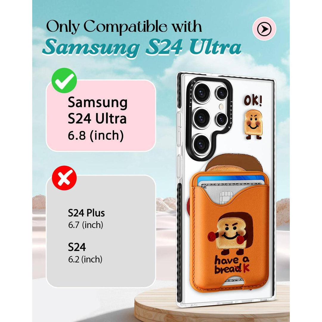 Kawaii Strawberry Galaxy S24 Ultra Wallet Case - DOKUTRONIX