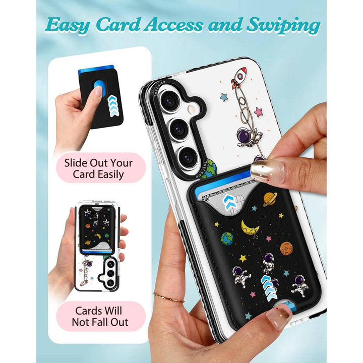 Kawaii Strawberry Galaxy S24 Ultra Wallet Case - DOKUTRONIX