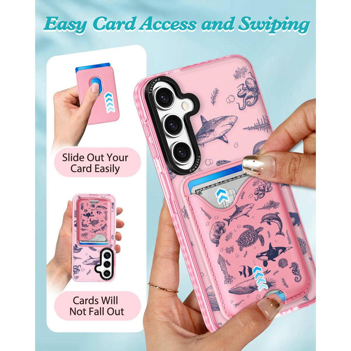 Kawaii Strawberry Galaxy S24 Ultra Wallet Case - DOKUTRONIX