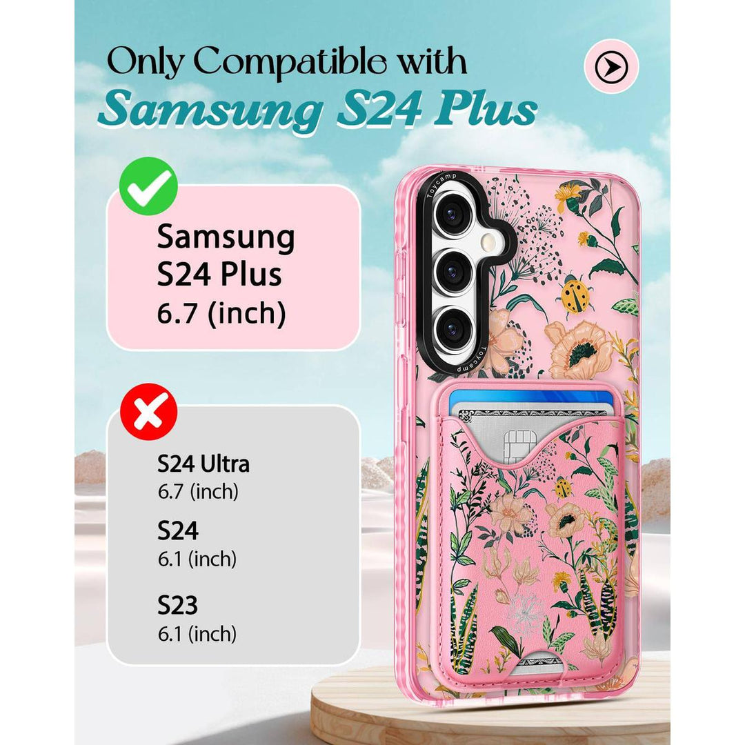 Kawaii Strawberry Galaxy S24 Ultra Wallet Case - DOKUTRONIX
