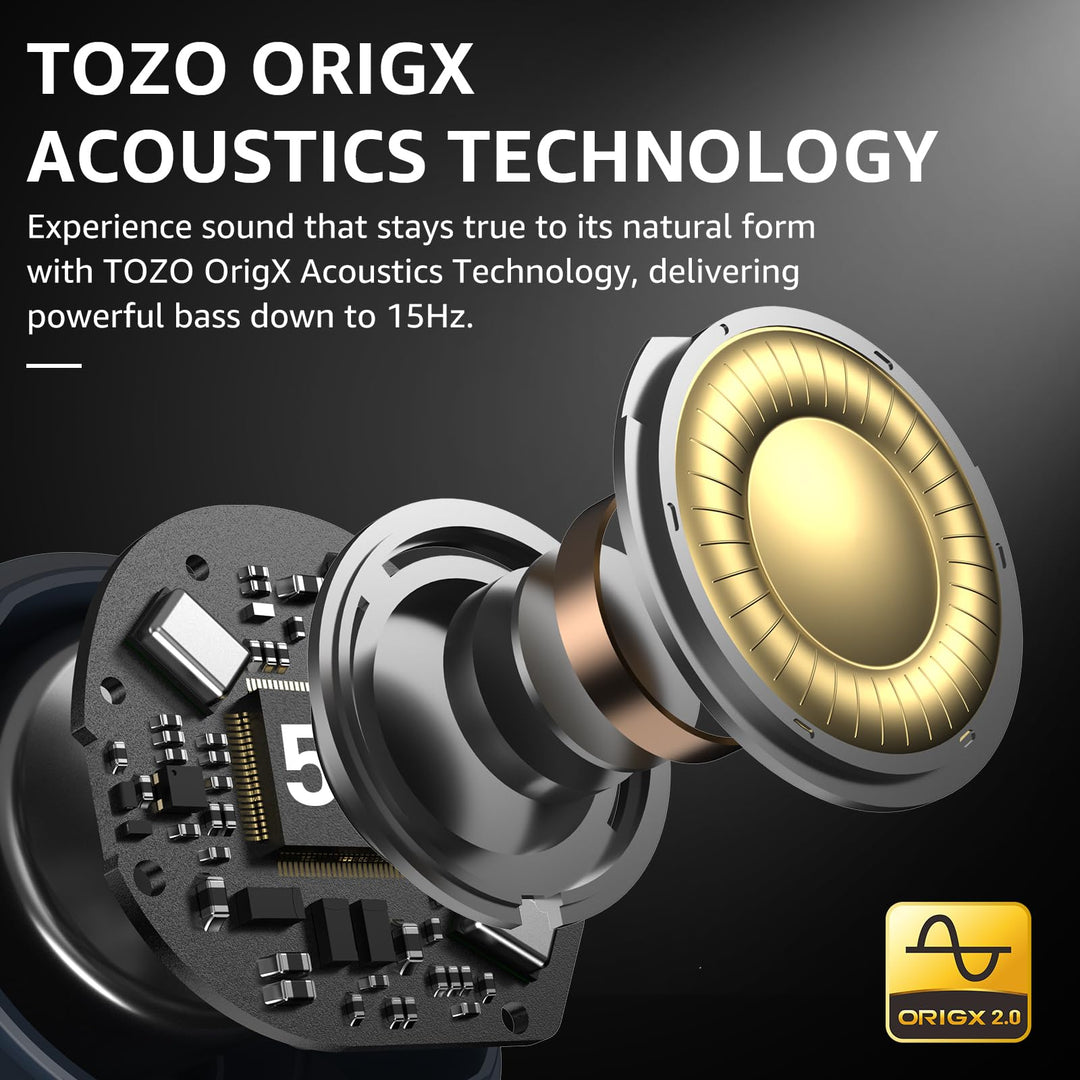 TOZO Hybrid ANC Earbuds - DOKUTRONIX