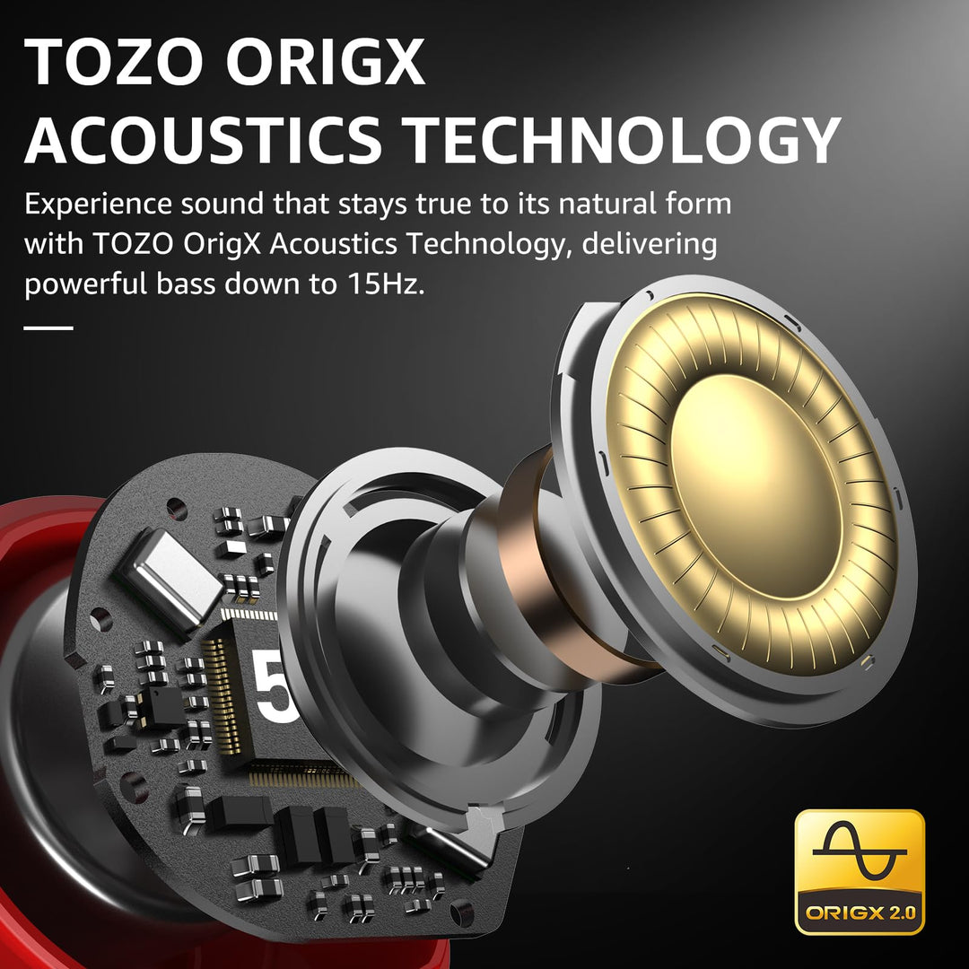 TOZO Hybrid ANC Earbuds - DOKUTRONIX