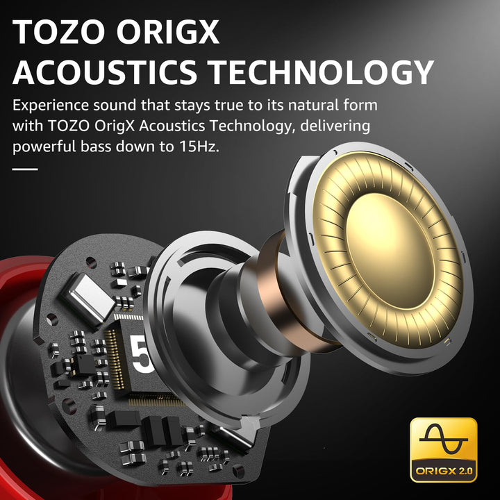 TOZO Hybrid ANC Earbuds - DOKUTRONIX
