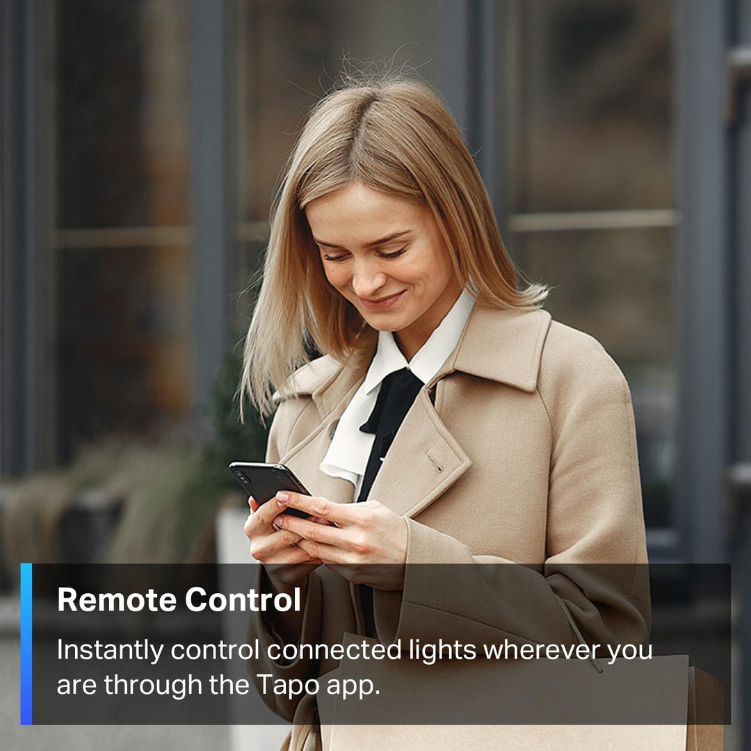 TP-Link Tapo Matter Smart Light Switch: Voice Control w/Siri, Alexa & Google Home | UL Certified | Timer & Schedule | Easy Guided Install | Neutral Wire Required | Single Pole | Tapo S505(2-Pack) - DOKUTRONIX