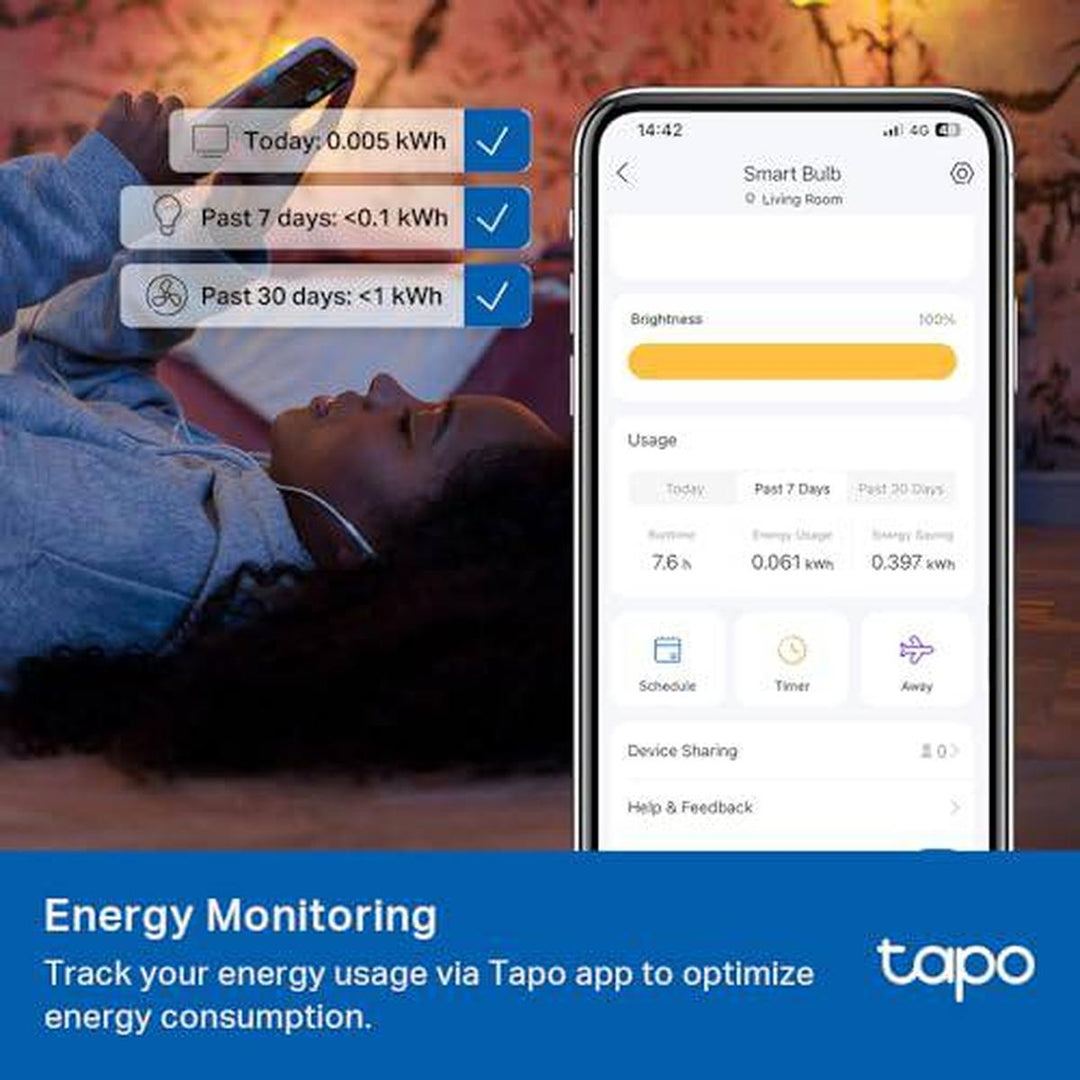 Tapo RGB Smart Bulbs 4-Pack - DOKUTRONIX